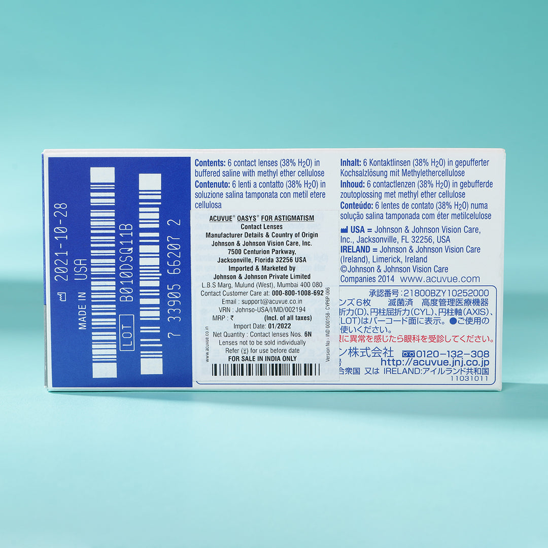 TORIC Acuvue Oasys (6)
