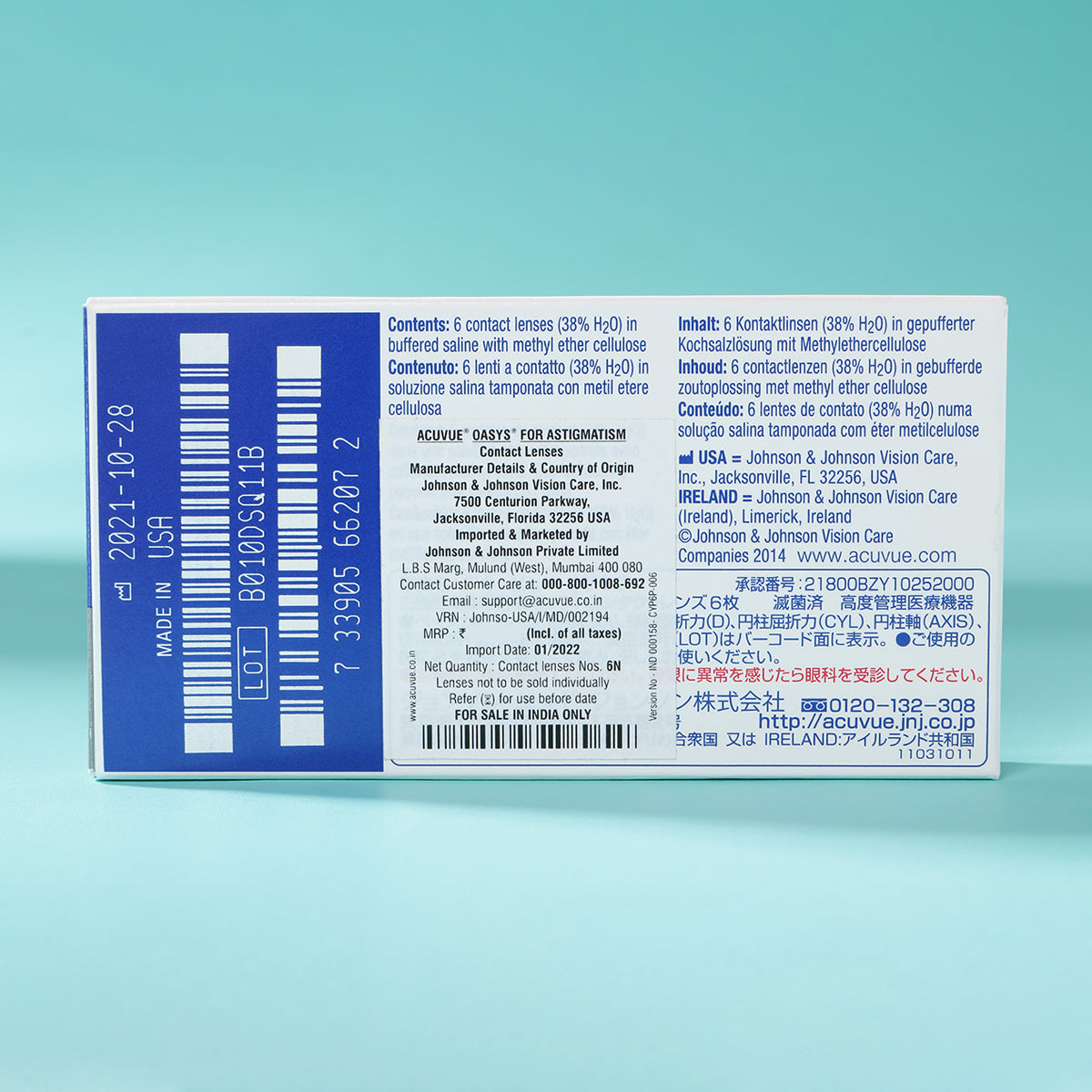 TORIC Acuvue Oasys (6)